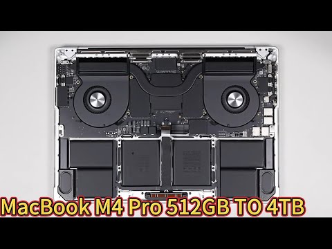 MacBook M4 Pro 512GB SSD upgraded to 4TB 
