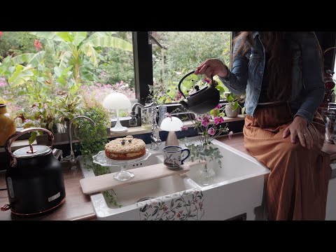 Calm & Relaxing Morning Journal | Easy Breakfast, Coffee, Baked Oats & Blueberry Crumble Cheesecake