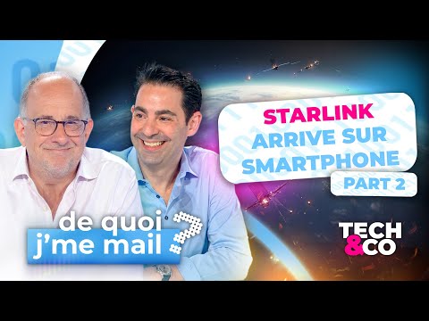 Starlink améliore ses performances et arrive sur smartphone (2/2)