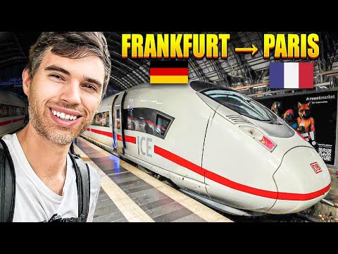 I Tried a First Class German Train - Was It Worth It? (Frankfurt to Paris)