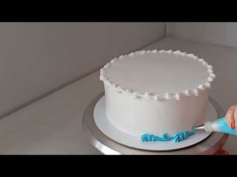 ВАУ😲🎄НОВОГОДНИЙ торт❄️1 НАСАДКОЙ💖ЛЕГКО и ПРОСТО⛄🎅