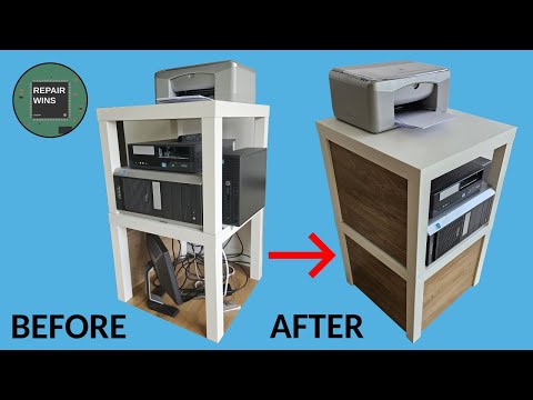 Improving My Home Servers - Turning Cupboard Doors into Something Useful