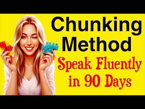 Speak English Fluently with CHUNKING |Shadowing Practice Fluency & Real Conversation|English Podcast