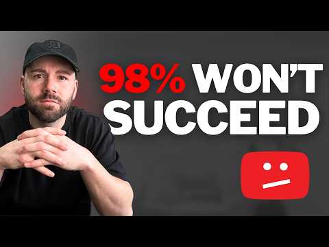 98% of all YouTubers will fail... and this is why