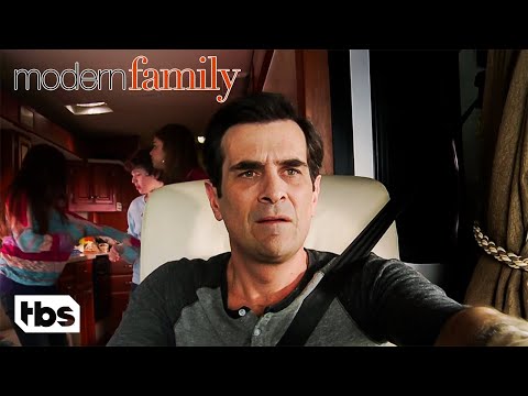 Can the Dunphys Survive a Family Roadtrip? (Clip) | Modern Family | TBS