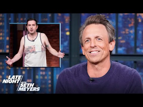 Seth Holds a Surprise Inspection of His Monologue Writers in September