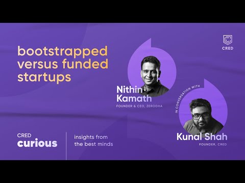 Nithin Kamath in conversation with Kunal Shah | CRED curious