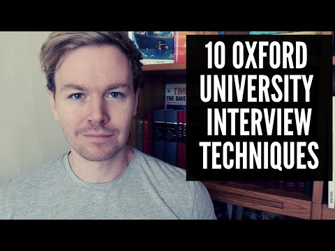 10 Interview Strategies from an Oxford Graduate