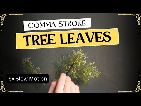 Mastering Tree Leaves & Foliage - Oil Painting Lesson