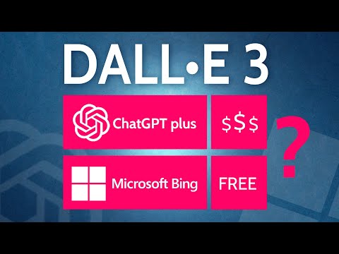 DALL-E 3...  FREE vs. PAID versions (a comparison)