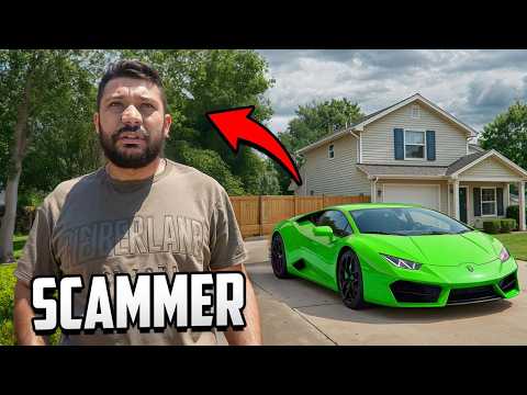 Scammer Confronted In Front of His LUXURY CAR