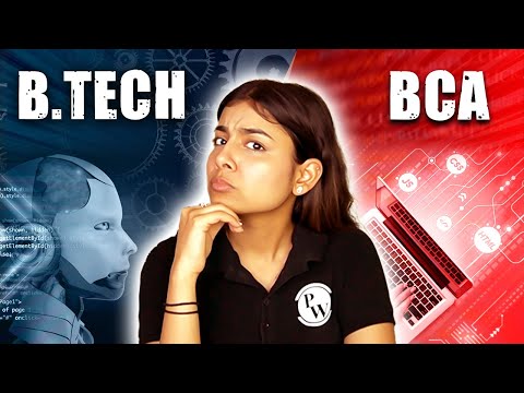 How to become a Software Engineer ? B.Tech Vs  BCA 🤔🤔 | College Wallah