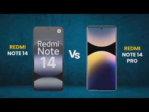 REDMI NOTE 14 VS REDMI NOTE 14 PRO