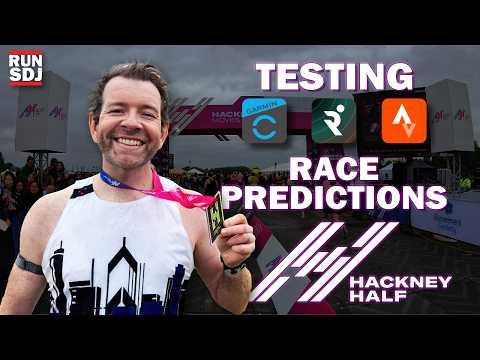 Testing RACE PREDICTIONS from STRAVA, GARMIN & RUNNA at a Half Marathon.