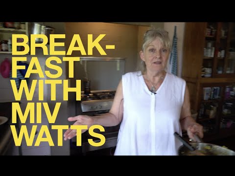 Breakfast with Miv Watts