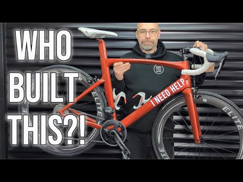 Diagnosing a BAD Road Bike Build – Full Workshop Rebuild