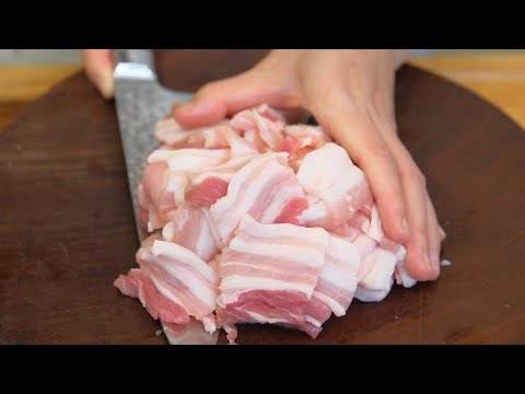 How Chinese People Stir-fry Pork Belly (The Method of Ganguo-style Dishes)