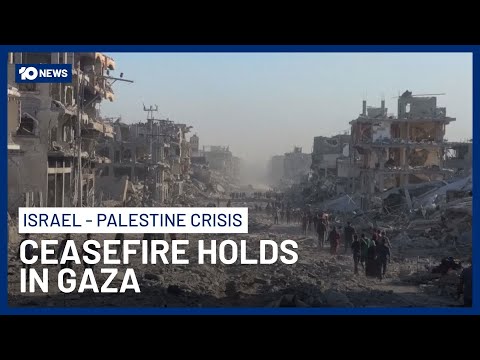 Ceasefire Holds In Gaza As Hostage Release Nears And Trump Heads To Israel | 10 News