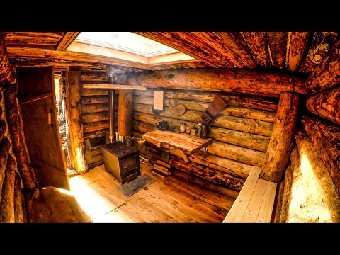 Построили ДОМ ПОД ЗЕМЛЕЙ своими РУКАМИ в ЛЕСУ - БОЛЬШОЙ ФИЛЬМ | Строительство ЗЕМЛЯНКИ Жизнь в тайге