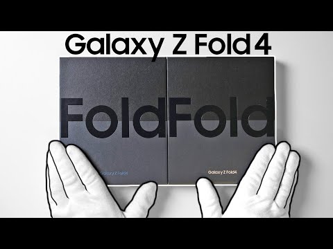 Samsung Galaxy Z Fold 4 Unboxing - $1900 Foldable Phone + Gameplay