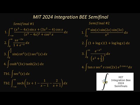 MIT 2024 Integration Bee Semifinal