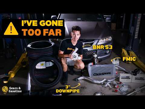 My Dad's Mazda is getting a BIG TURBO (to keep him safe)