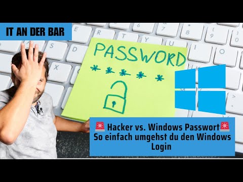 🚨 Hacker vs. Windows Passwort - So einfach umgehst du den Windows Login 🚨