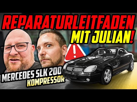 Der XXL WARTUNGSSTAU! - Mercedes Benz SLK 200K - SCHRITT für SCHRITT Reparatur mit Julian!