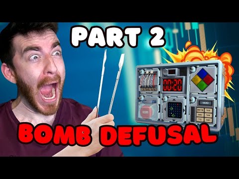 Part 2 of Doug and Parkzer Defusing Bombs ASMR