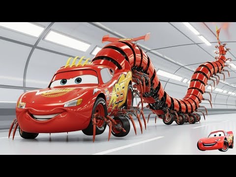 Centipede McQueen’s Big Transformation Adventure | Ai Cat Story