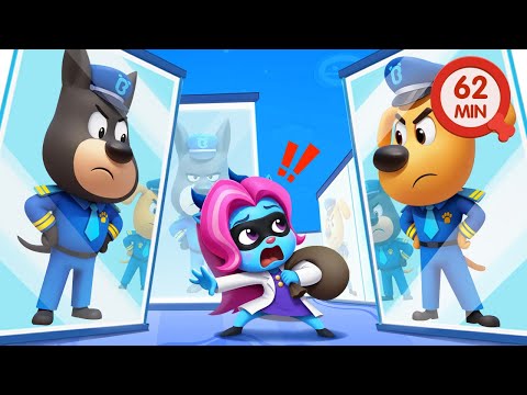 The Crystal Thief | Police Chase | Safety Rules for Kids | Cartoon | Sheriff Labrador