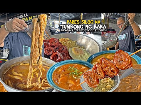 Sikat na "PARES na TUMBONG ng BAKA at SILOG" sa South! NAGMAMANTIKA sa Sarap!