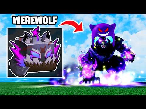 I FINALLY Got 0.0001% OP WEREWOLF Fruit in 24 Hours (Blox Fruits)