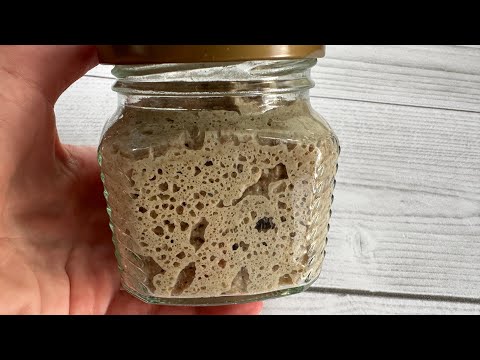 Как быстро и просто вывести вечную закваску,как кормить,заколить и хранить!!!