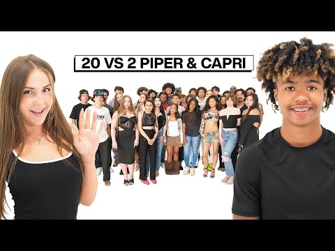 20 WOMEN VS 2 COMEDIANS: PIPER ROCKELLE & CAPRI