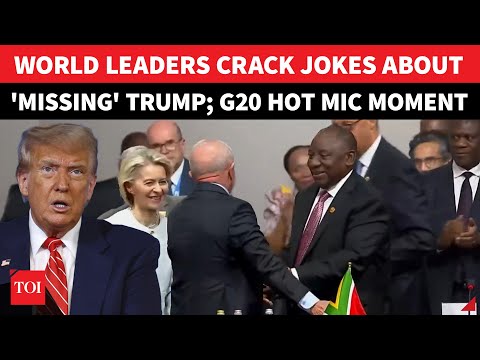 'WHERE IS TRUMP?': Lula, Carney Laugh As Ramaphosa Bangs Gavel To Handover G20 Presidency To U.S