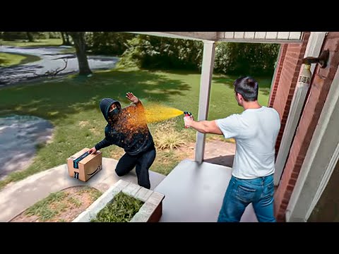These Porch Pirates Messed With The Wrong Homeowners!