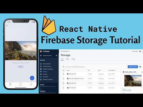 React Native Firebase Storage Tutorial for Storing Photos
