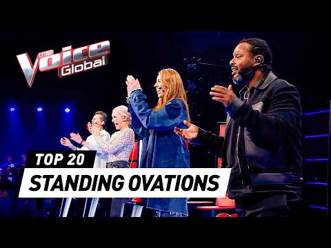 Mind-Blowing STANDING OVATIONS on The Voice!