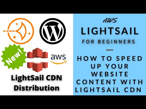 How to speed up your #WordPress content with #AWS #Lightsail CDN Distribution