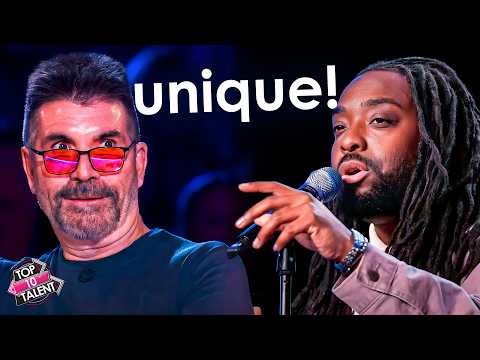 Most UNIQUE Singing Voices That Made The Judges Raise Their Eyebrows! 🤨👀