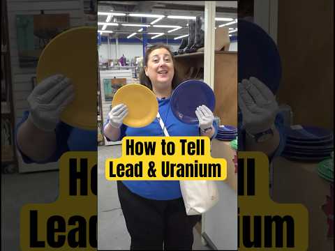 How to Tell Lead, Uranium & Values for Fiestaware - Thrift Shopping with Dr. Lori