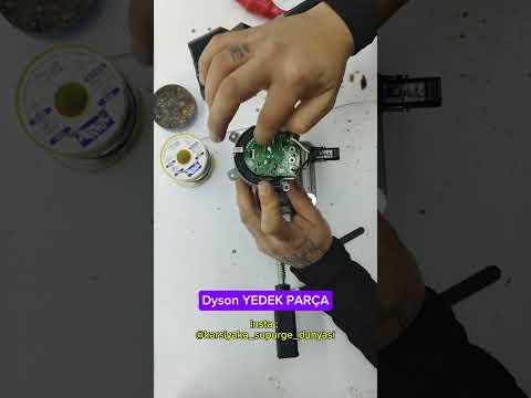 DYSON DİKEY SÜPÜRGELER MOTOR DEVREYE GİRMİYOR ÇÖZÜMÜ // DYSON VERTICAL VACUUM CLEANER MOTOR doesnt..