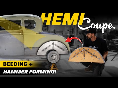 Building a 2-in-1 Buck for Hammer Forming & Beading Custom Wheel Wells | Hemi Coupe