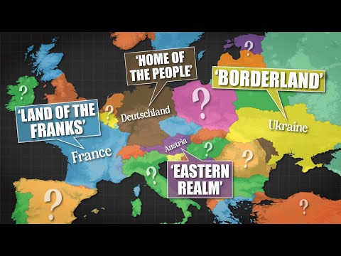 The Origin &amp; Meaning Of European Country Names