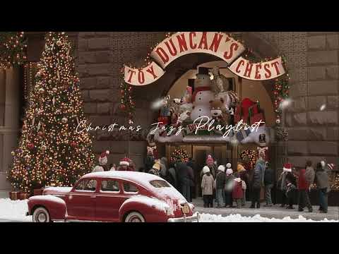 뉴욕 거리의 크리스마스 재즈 스토리