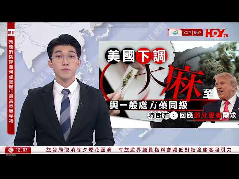 有線新聞 午間香港新聞｜本港強制清盤呈請宗數創十六年新高｜宏福苑大火｜殉職消防隊目何偉豪出殯　巿民到場獻花：他的犧牲萬古長存｜美國放寬大麻管制　特朗普指冀加強醫學研究｜HOY TV｜20251219
