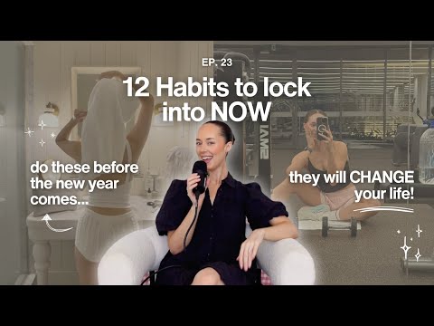 Your LOCK IN list: 12 ✨NEEDLE MOVING✨ habits to lock into BEFORE 2026 🔐