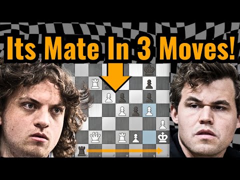 Magnus Carlsen's TOTAL CARNAGE vs. Trashtalking GOAT Hans Niemann!