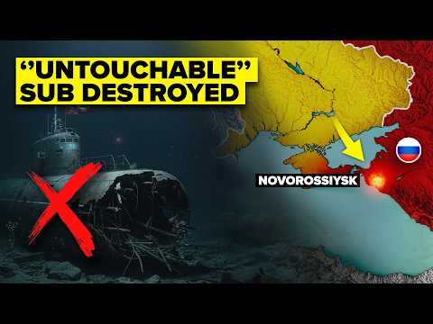 Ukraine Sinks $400M Putin’s Sub in a World-First UNDERWATER Drone Strike